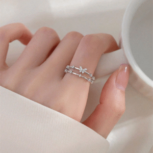 Silver Wing Ring