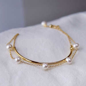 Floating Pearl Bracelet