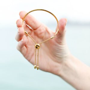 Golden Slider Bracelet