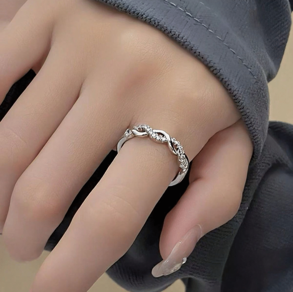 Infinity Twist Ring