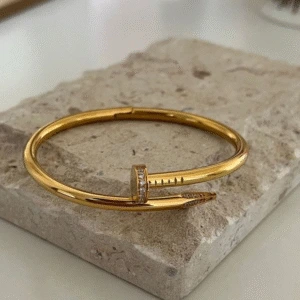 Nail cuff bracelet
