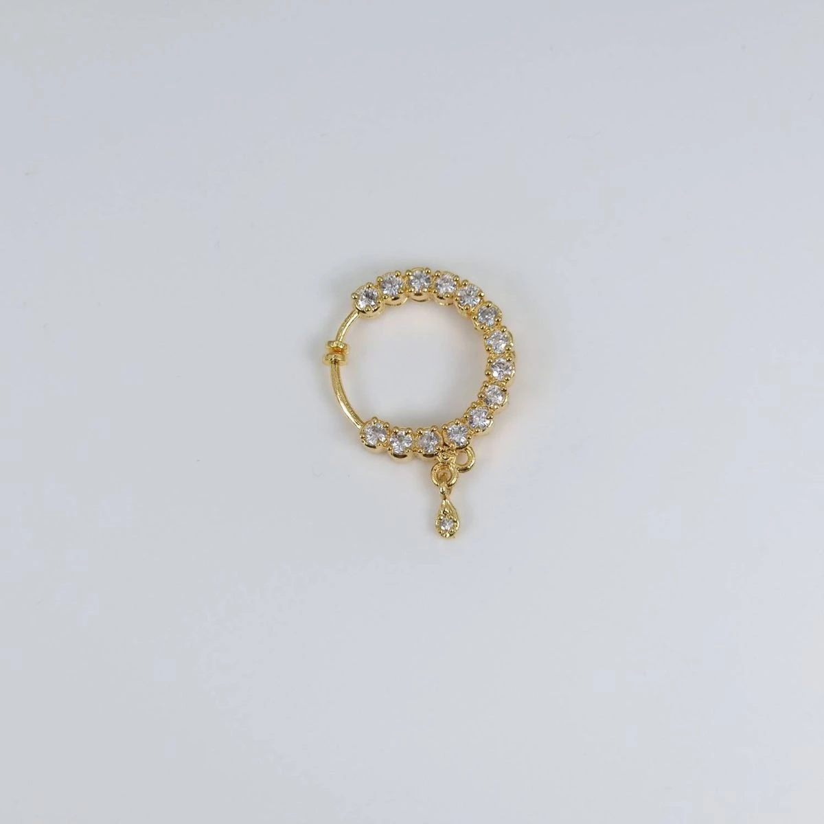 teardrop nose ring