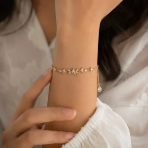 Dainty Gold Bracelet for Women
