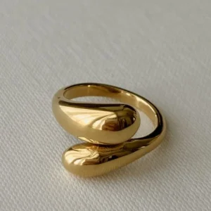 gold swirl ring